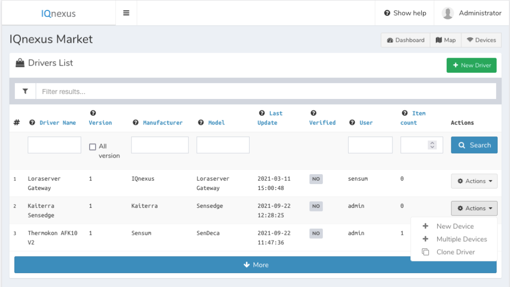 Modbus TCP Slave IQnexus
